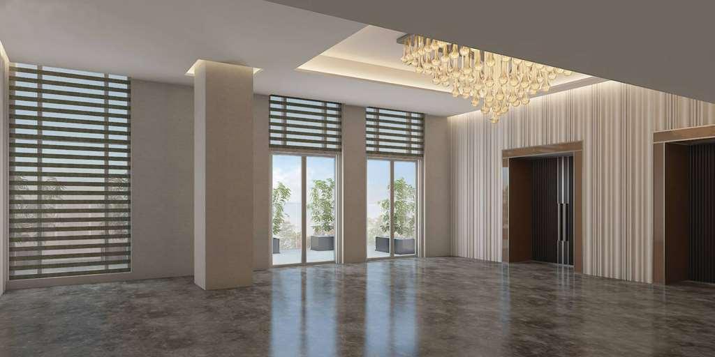 Hyatt Place Jaipur Malviya Nagar สิ่งอำนวยความสะดวก รูปภาพ Interior of the hotel